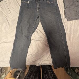 Dark Blue Denim Jeans